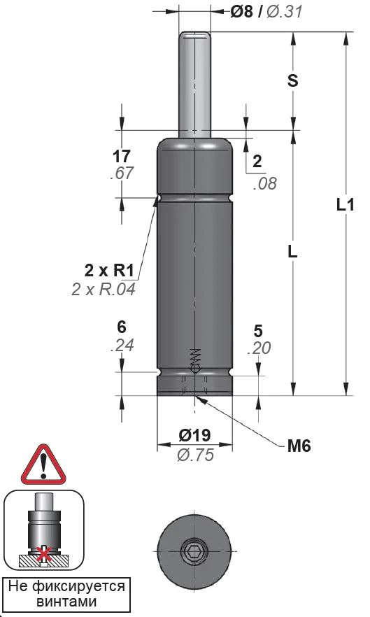 Газовая пружина AFJ — фото 2