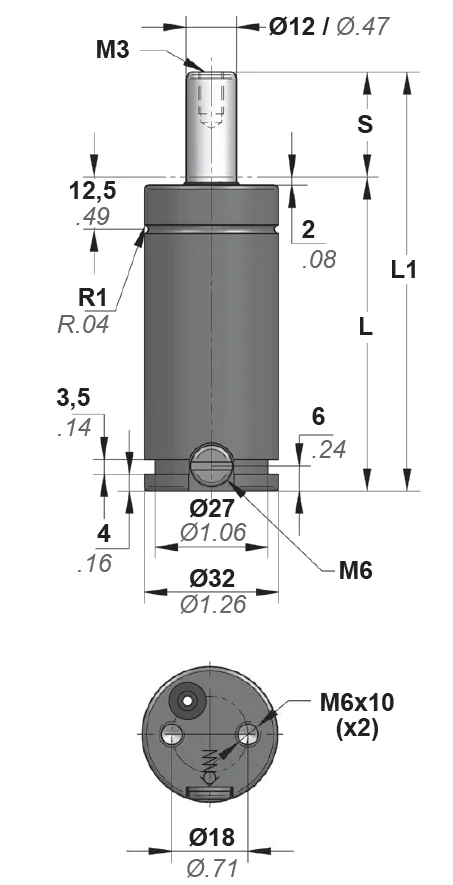 Газовая пружина AG 150 — фото 2