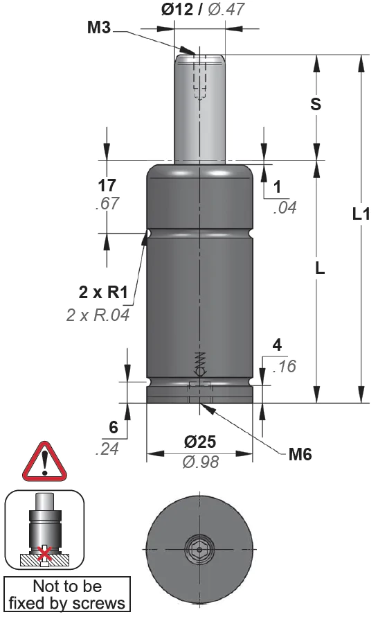 Газовая пружина CT 200 — фото 2