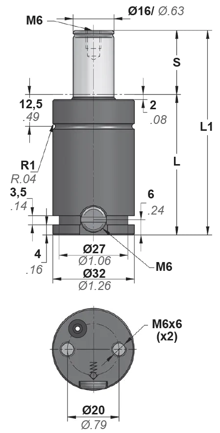 Газовая пружина CW 350 — фото 2